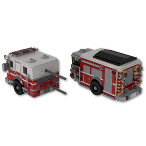 Moc Compatible LEGO Camion de Pompier