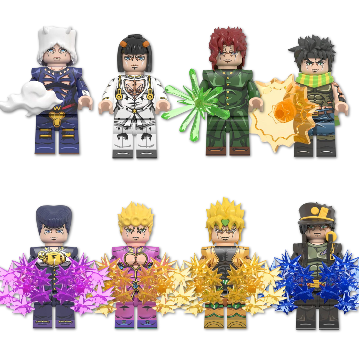 Pack Figurines Jojo's Bizarre Adventure LEGO