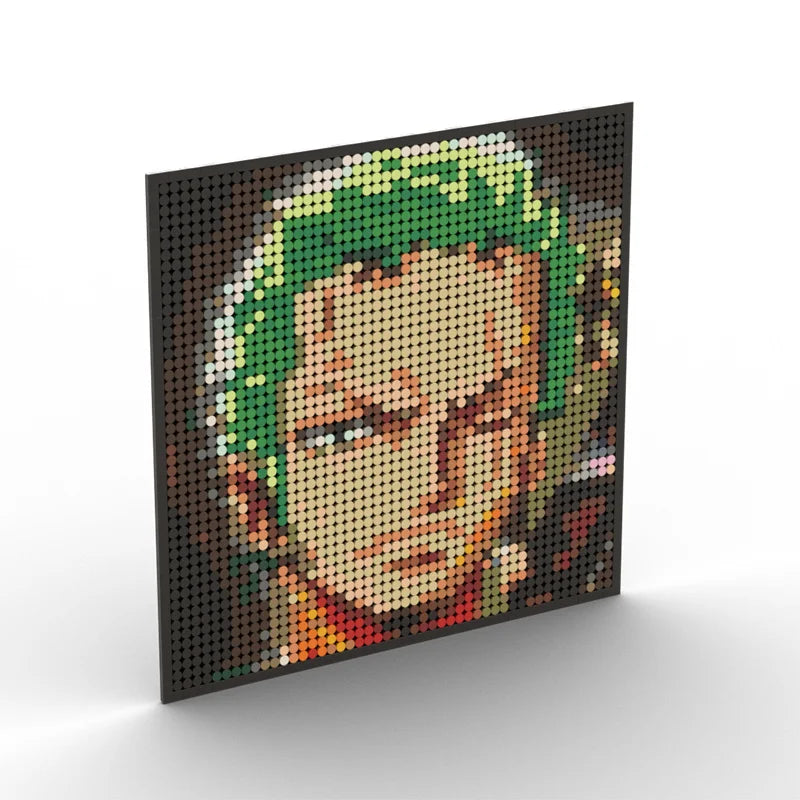 Pixel Art One Piece Zoro