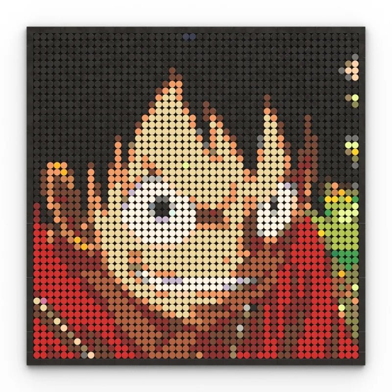 Pixel Art Manga One Piece - CreatiBrick