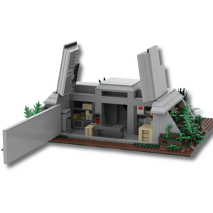 Jurassic Park Diorama LEGO Bunker