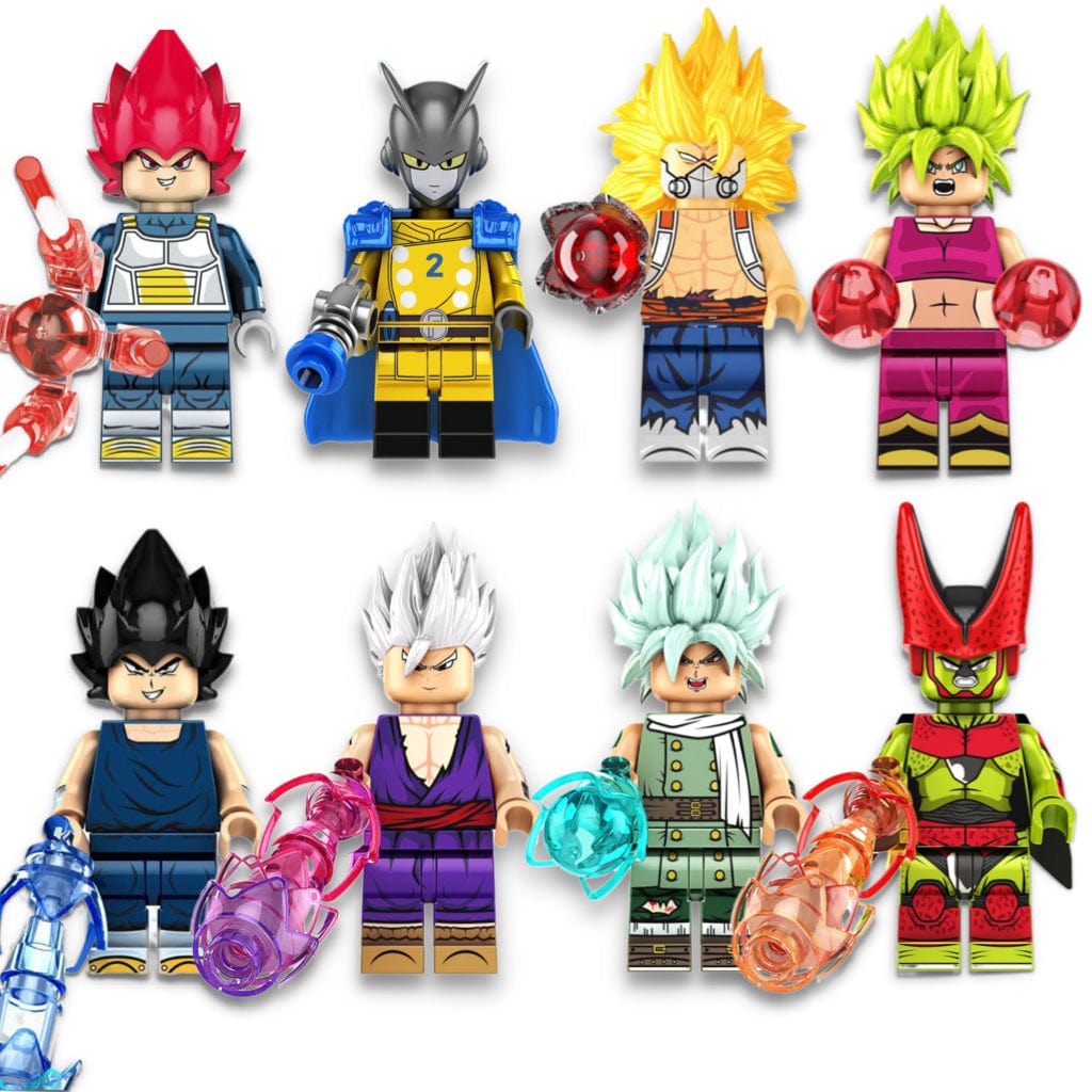 Legos Dragon Ball Z Broly (Dragon Ball Z) Custom Building Blocks