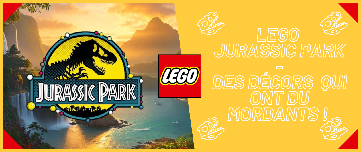 Jurassic Park LEGO Moc Les Maquettes