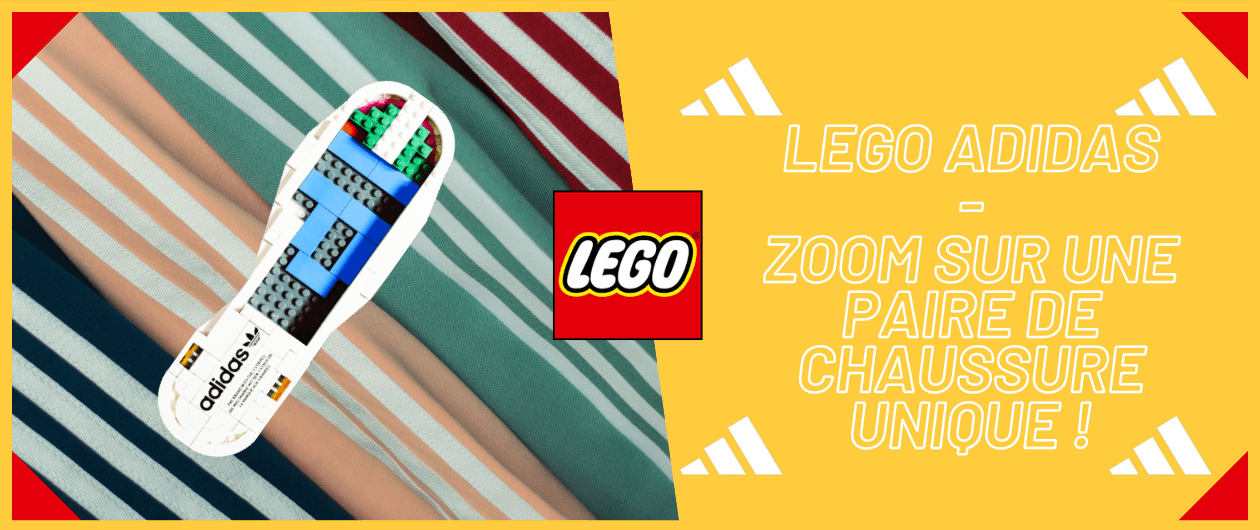 LEGO Adidas Une Sneaker Créative ! - CreatiBrick Image