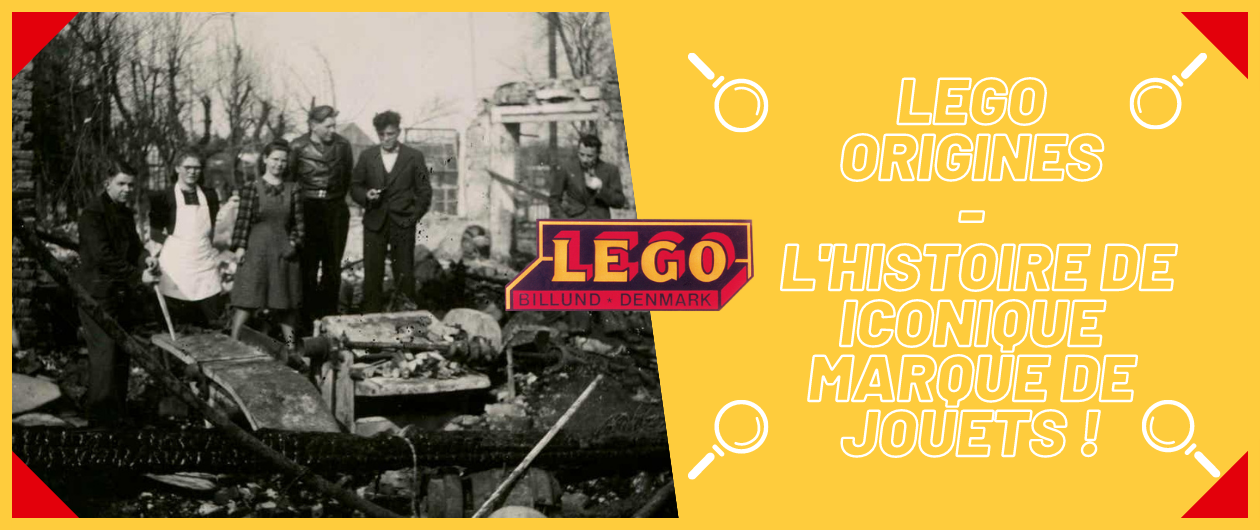 LEGO Origine L'Histoire des Jouets Danois
