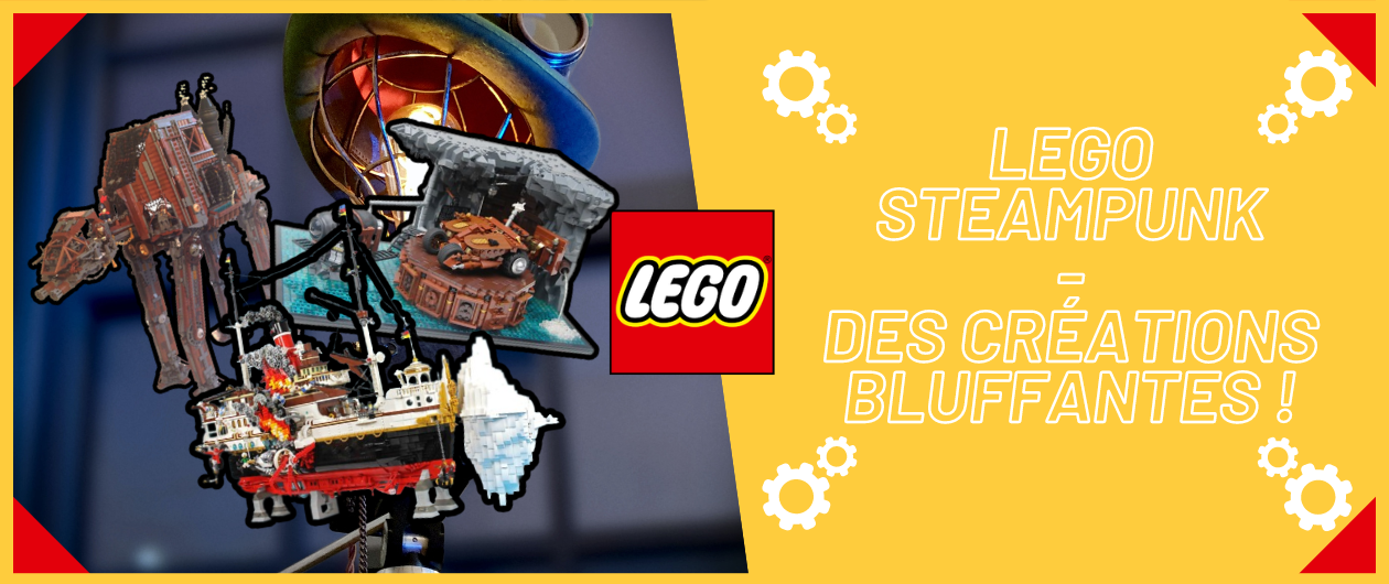 LEGO Steampunk Des Maquettes Colorées