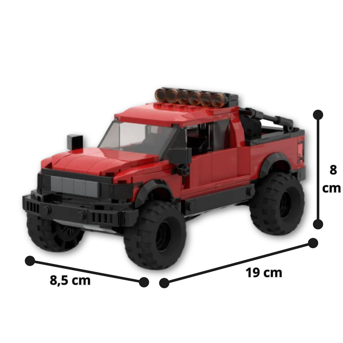 Ford Raptor LEGO | CREATIBRICK – CreatiBrick