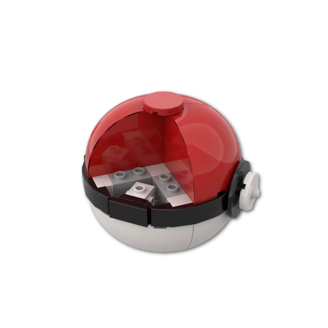 LEGO Poké Ball | 193-Piece Pokémon Building Set – CreatiBrick