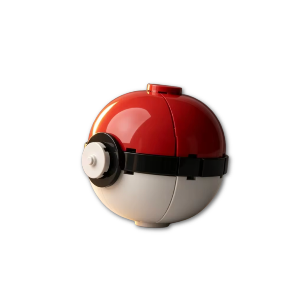 LEGO Poké Ball da costruire in mattoncini