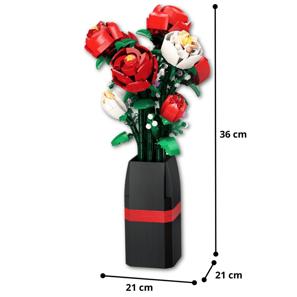 LEGO Fleur Saint Valentin - CreatiBrick