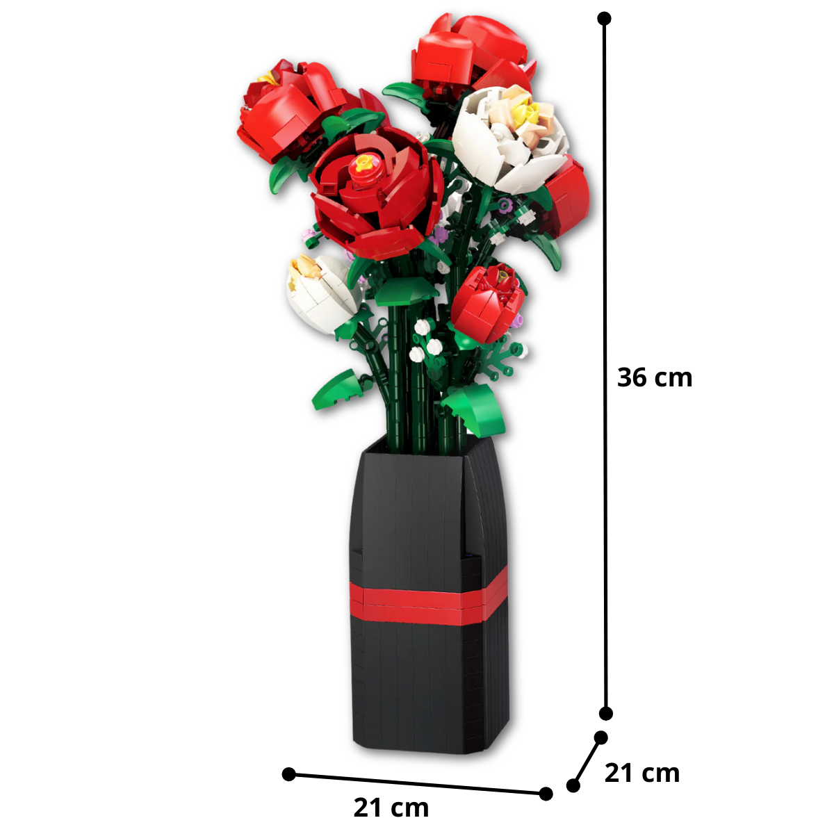 LEGO Bouquet Roses Saint-Valentin Dimensions