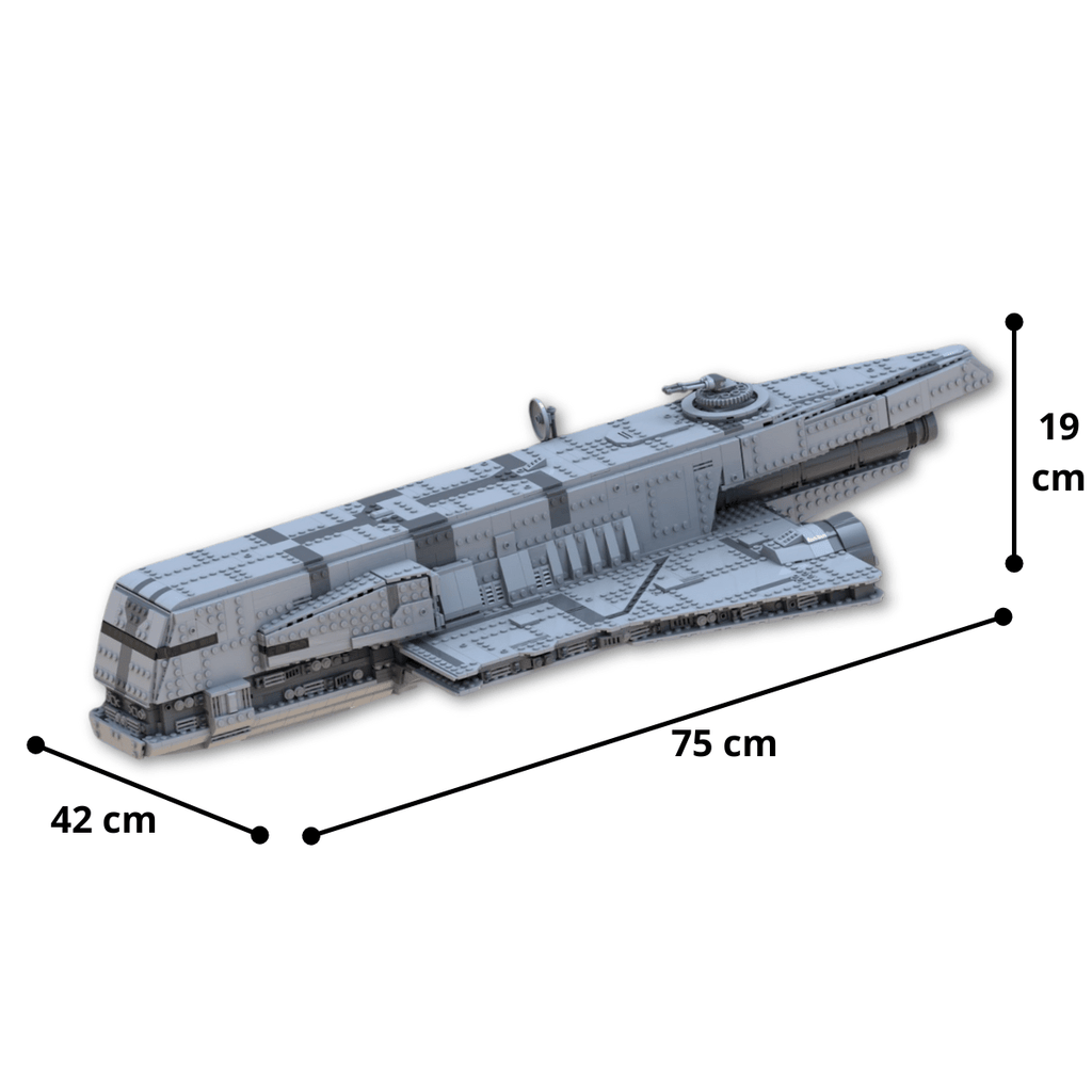 Set Compatible LEGO Star Wars Gozanti Class Cruiser - CreatiBrick