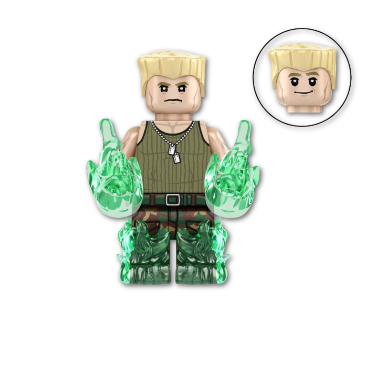 LEGO Street Fighter Guile