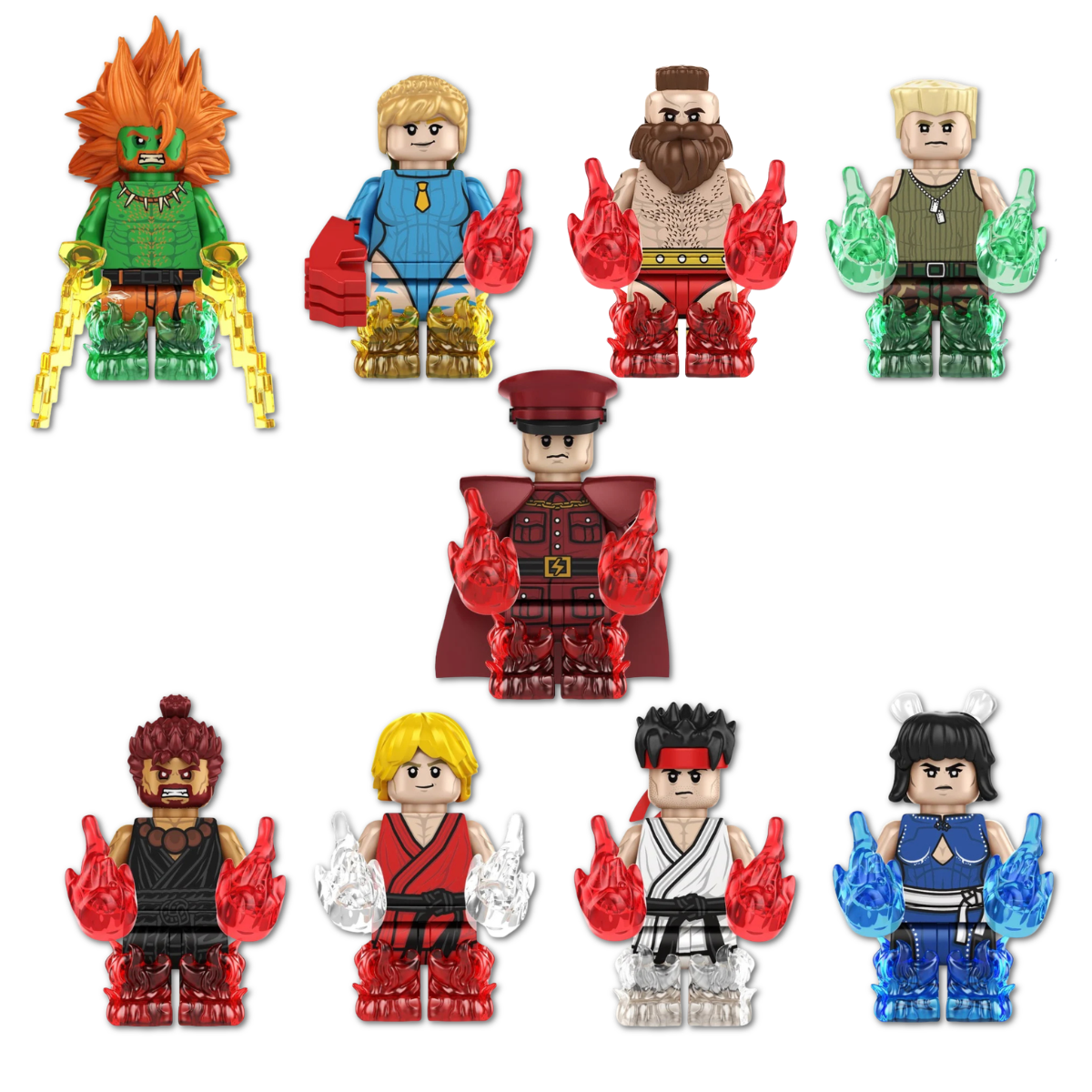 LEGO Street Fighter Pack Figurines