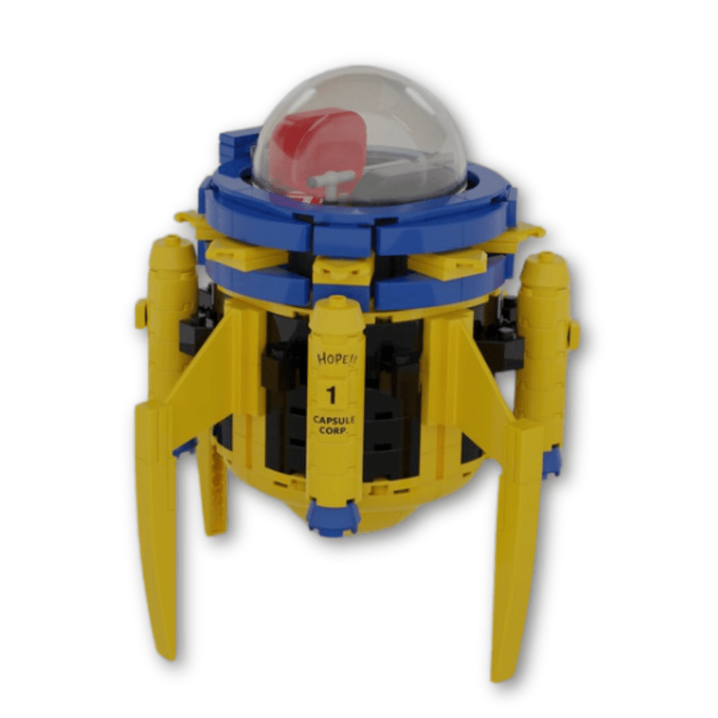 LEGO Dragon Ball Trunks Time Machine - CreatiBrick