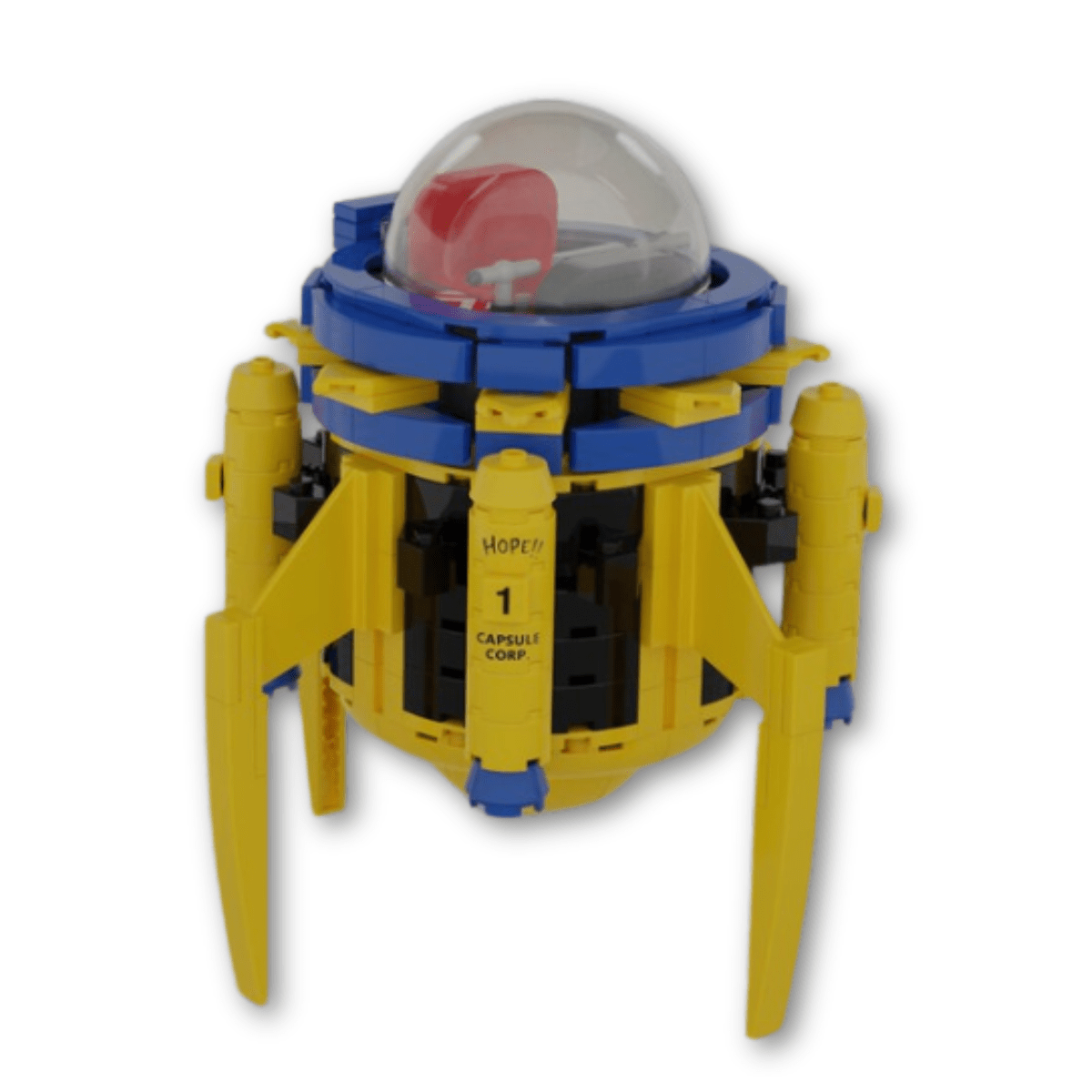 LEGO Dragon Ball Trunks Time Machine - CreatiBrick