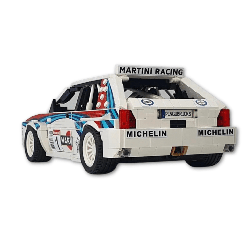 Lancia Delta LEGO - CreatiBrick