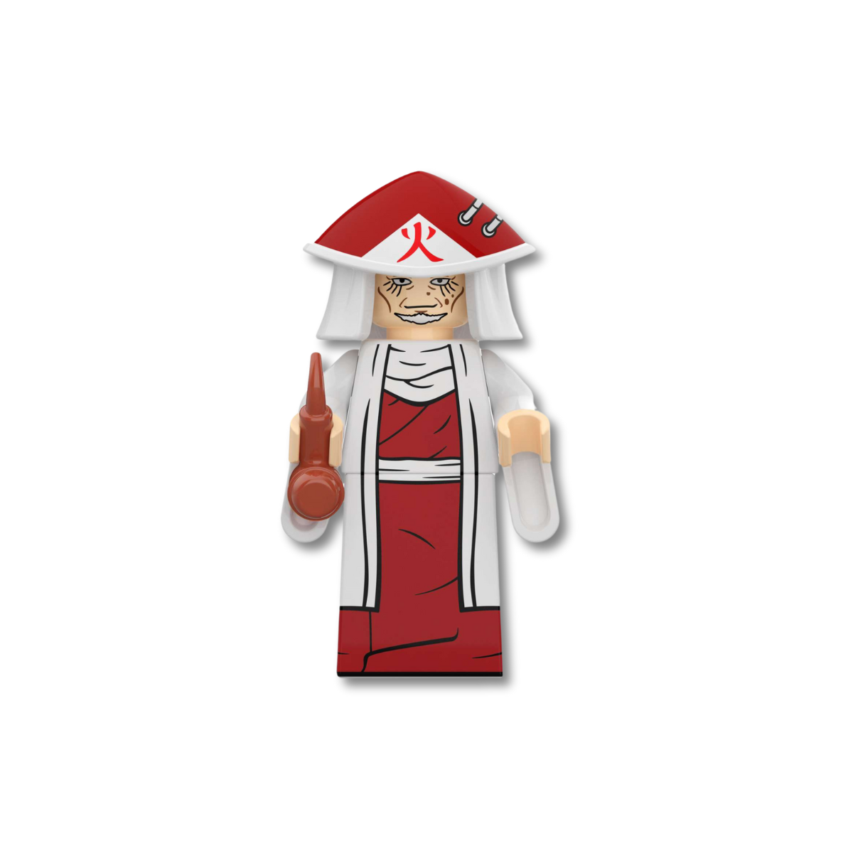 Figurines Compatibles LEGO Naruto Hokage Hiruzen Sarutobi