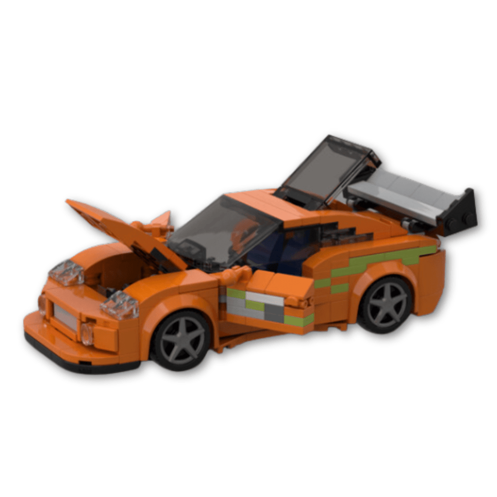 Set Compatible LEGO Toyota Supra MK4 - CreatiBrick