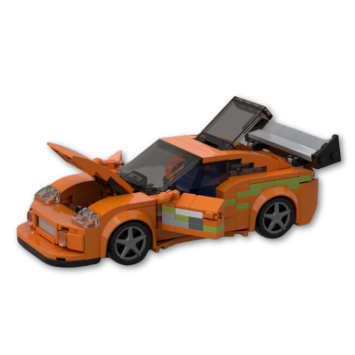 Set Compatible LEGO Toyota Supra MK4