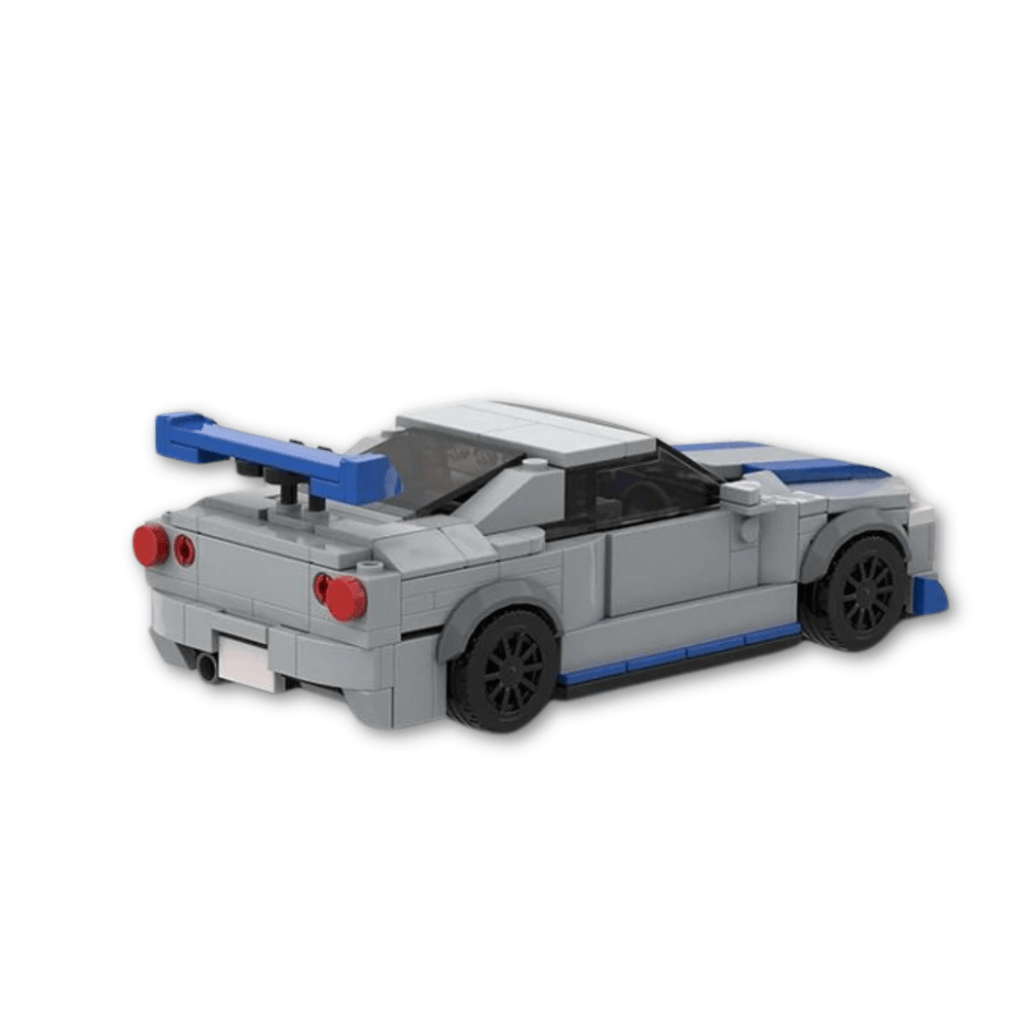 LEGO Nissan Skyline GTR R34 - CreatiBrick