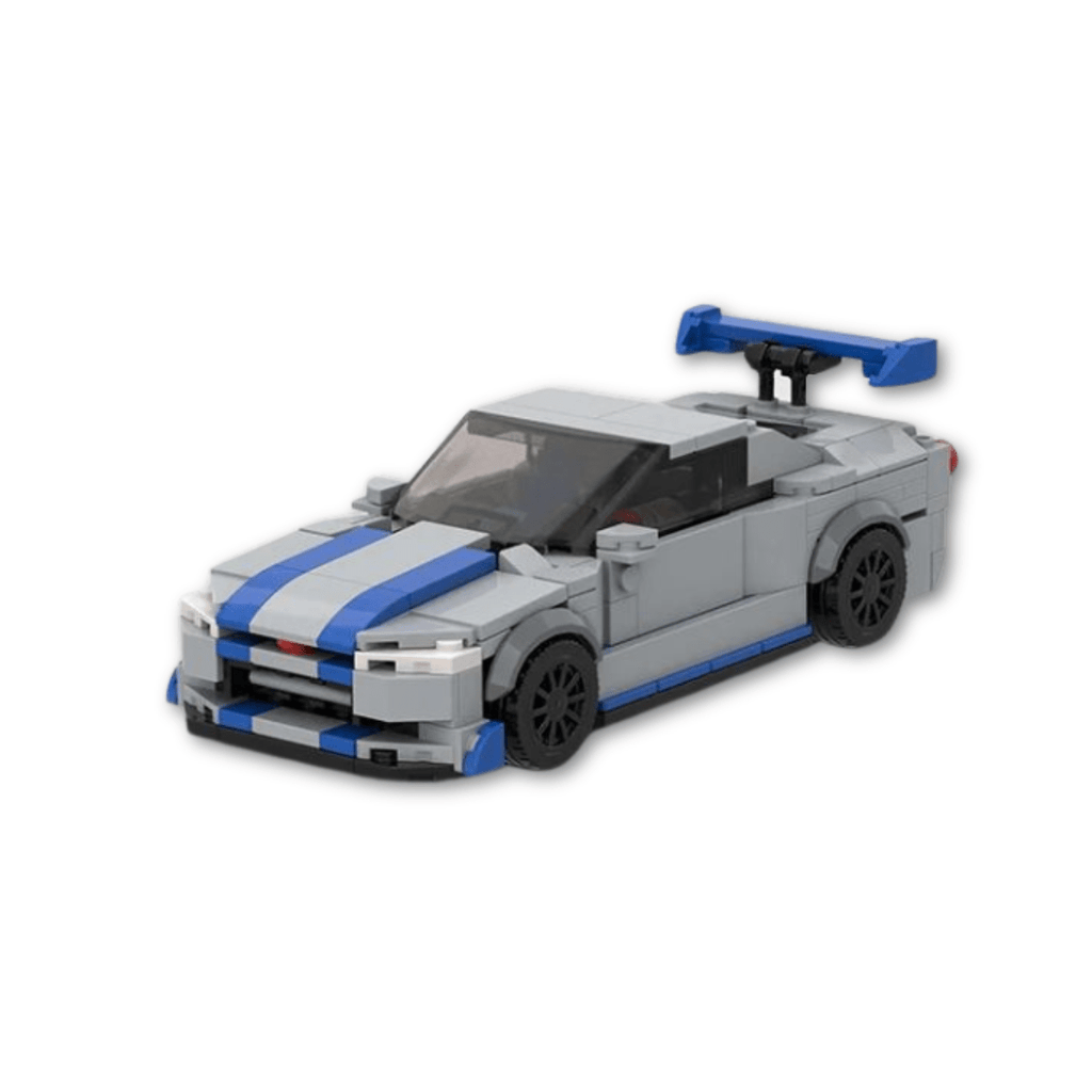 LEGO Nissan Skyline GTR R34 - CreatiBrick