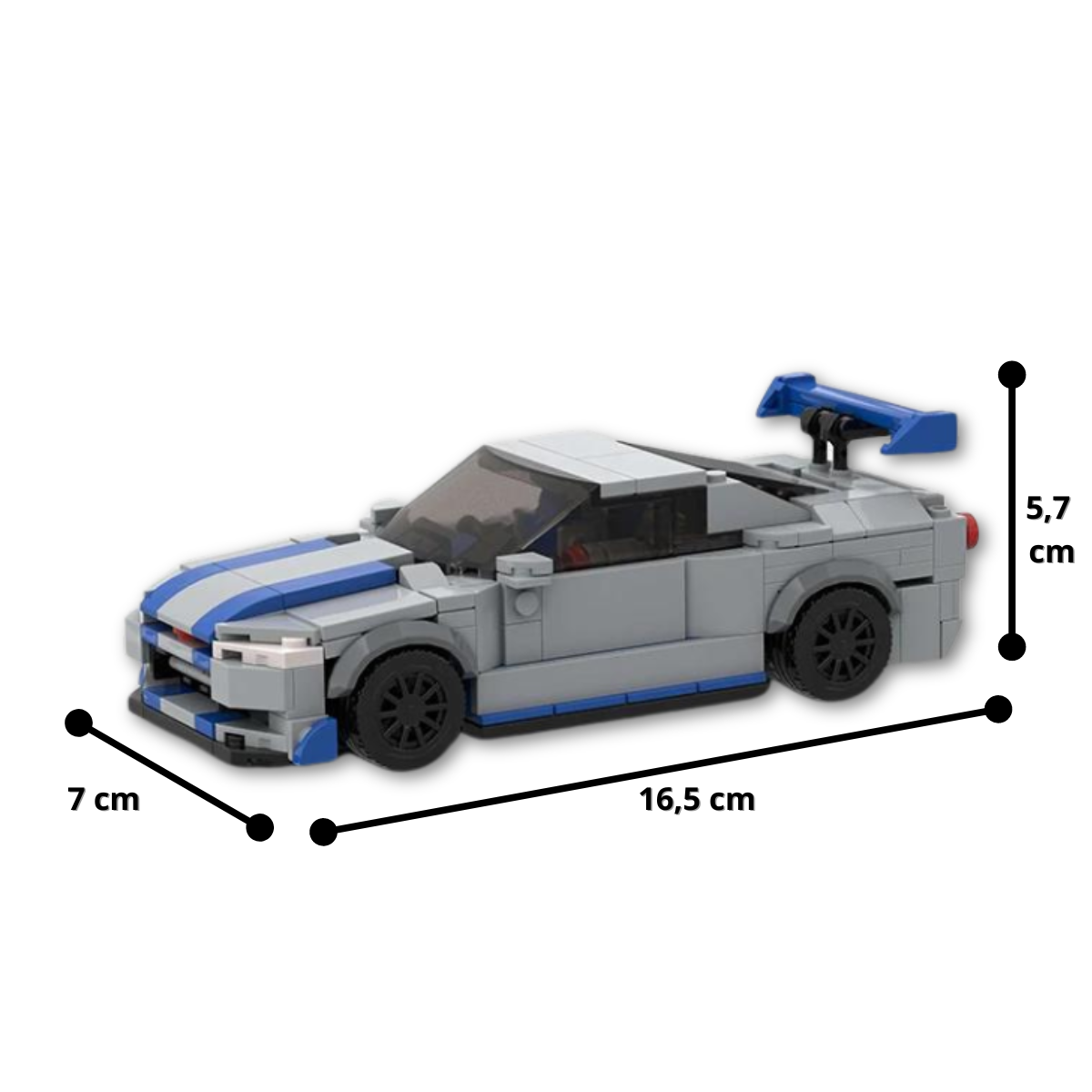 LEGO Nissan Skyline GTR R34