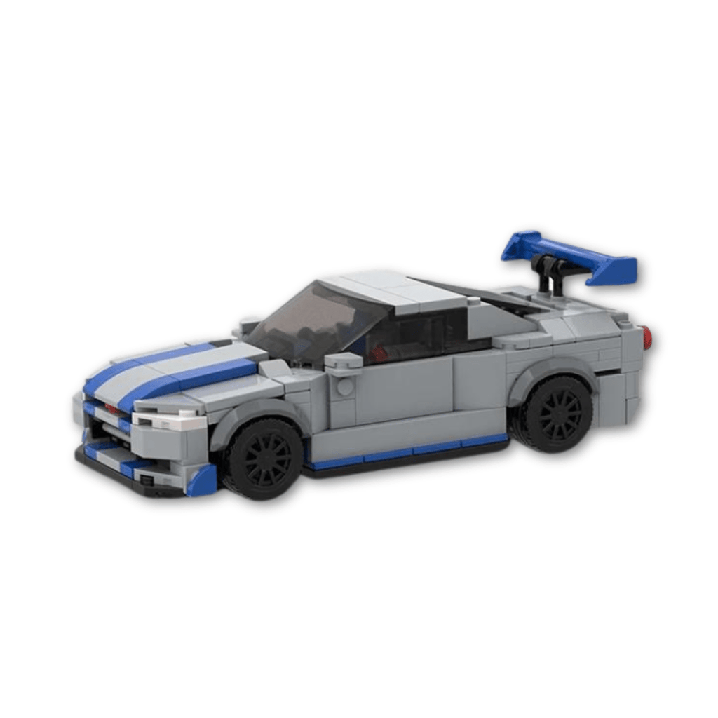 LEGO Nissan Skyline GTR R34 - CreatiBrick