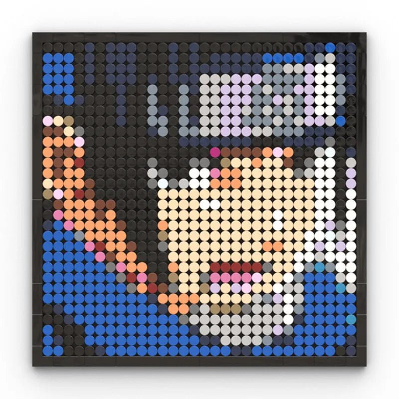 Naruto Pixel Art Sasuke - CreatiBrick