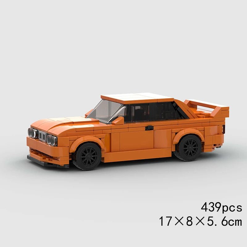 LEGO BMW M3 Orange - CreatiBrick