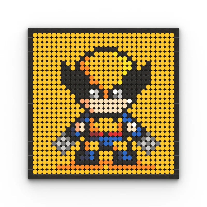 Pixel Art Wolverine