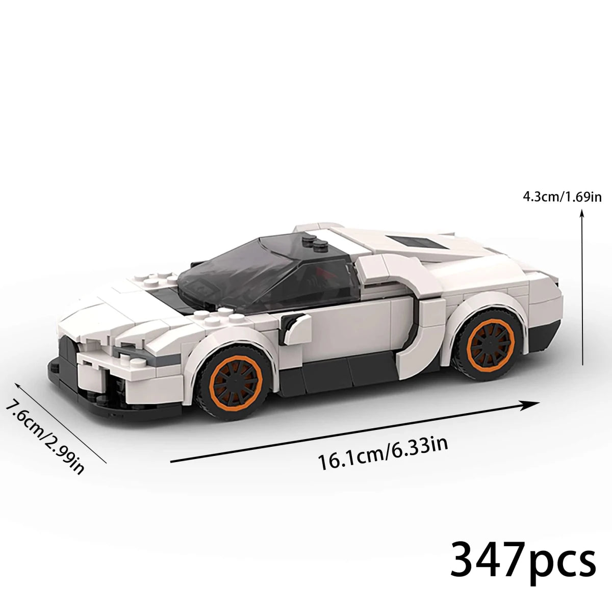 LEGO Bugatti Veyron - CreatiBrick