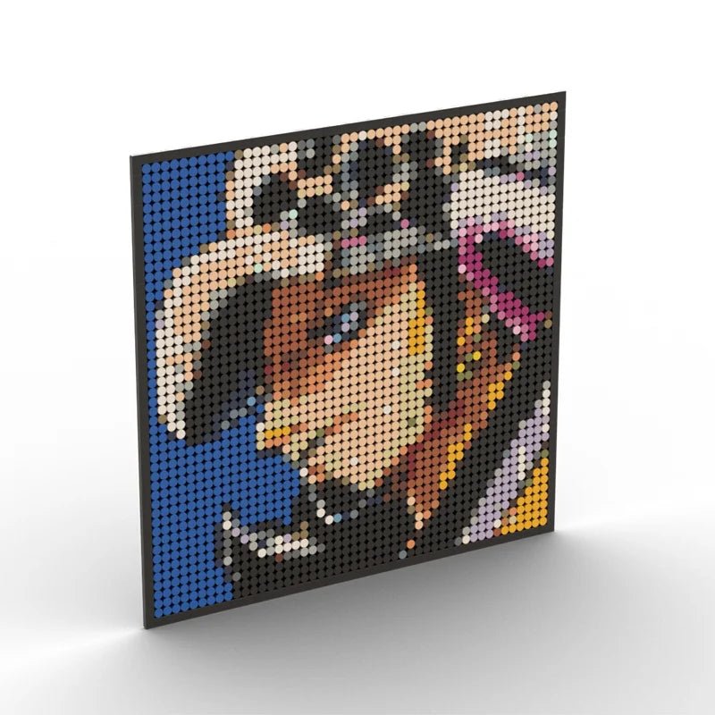 Pixel Art One Piece Trafalgar Law - CreatiBrick