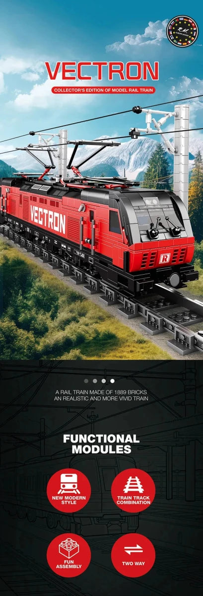 Maquette Train à Construire - CreatiBrick