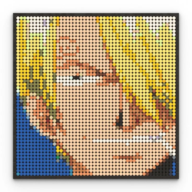 Pixel Art One Piece Sanji - CreatiBrick
