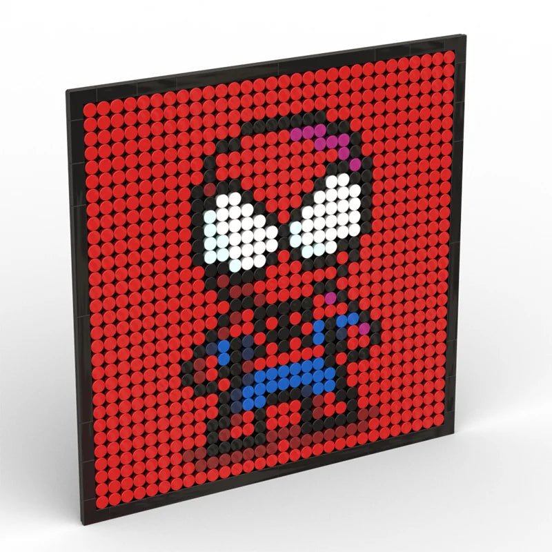 Pixel Art Spiderman - CreatiBrick