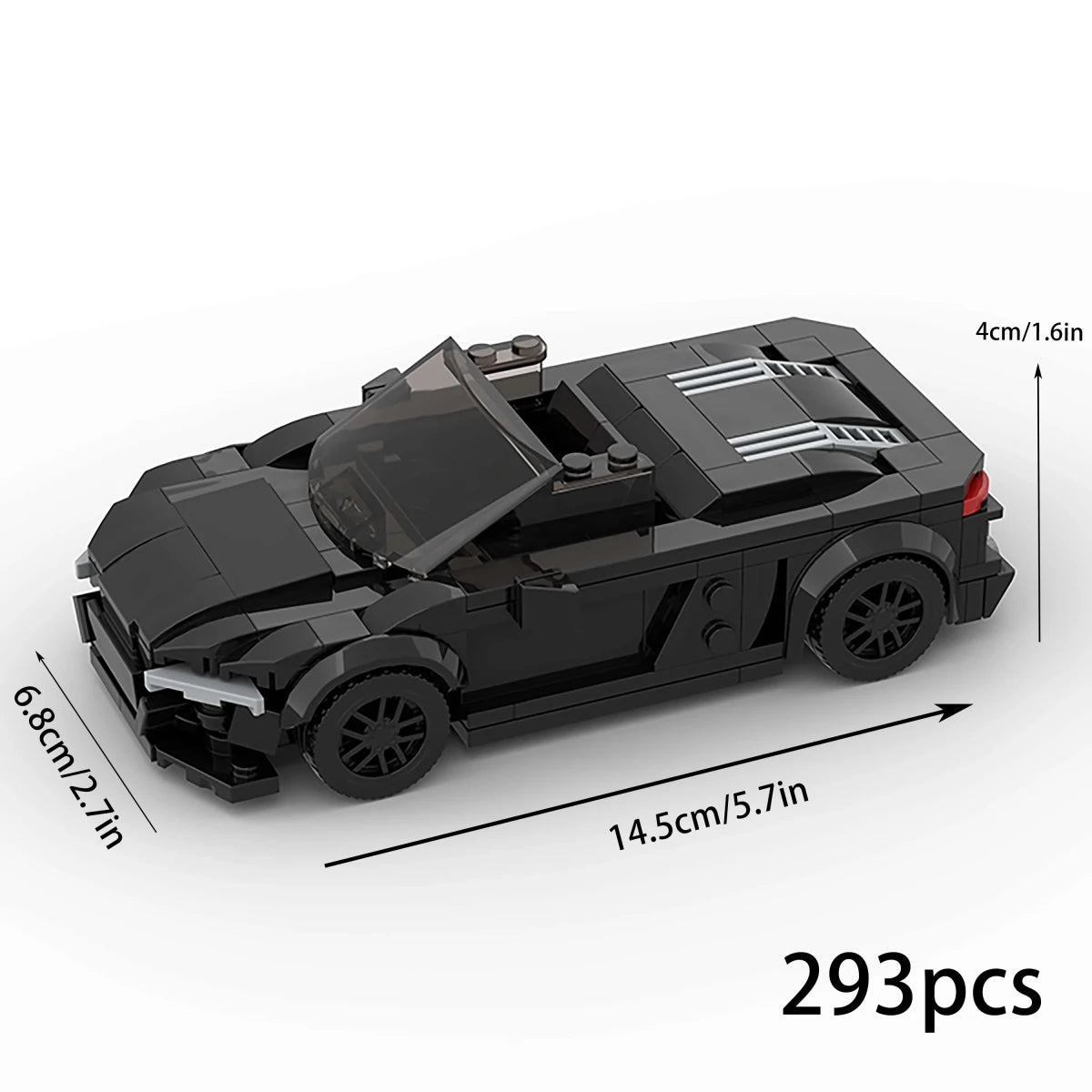 LEGO Audi R8 Décapotable - CreatiBrick