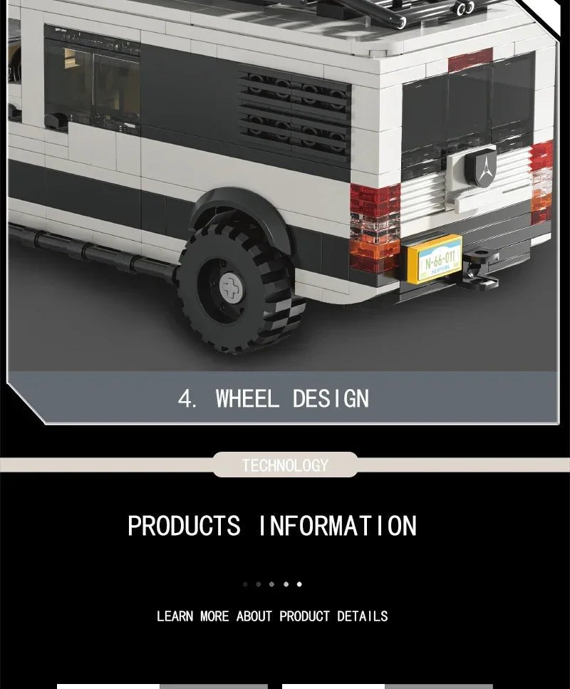 LEGO Mercedes Sprinter - CreatiBrick