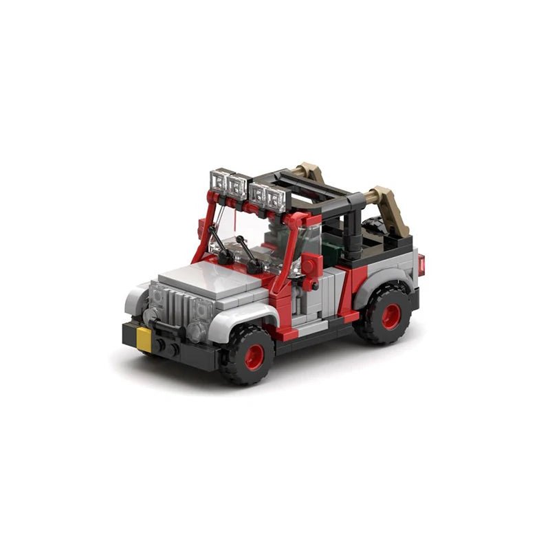 LEGO Jurassic Park Jeep - CreatiBrick