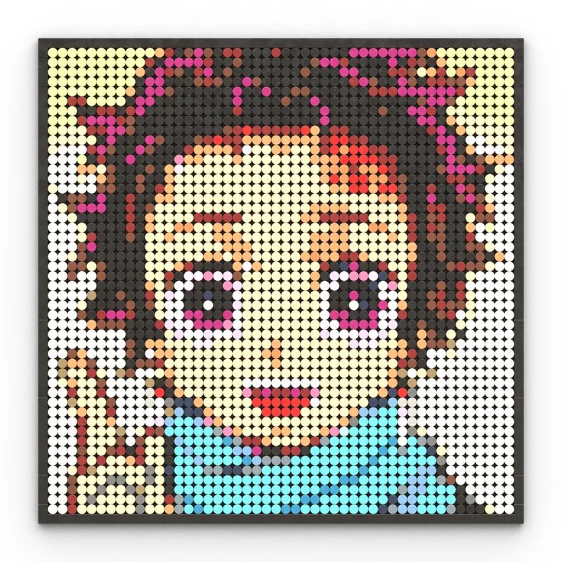 Pixel Art Demon Slayer Tenjiro - CreatiBrick