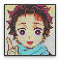 Pixel Art Demon Slayer Tenjiro
