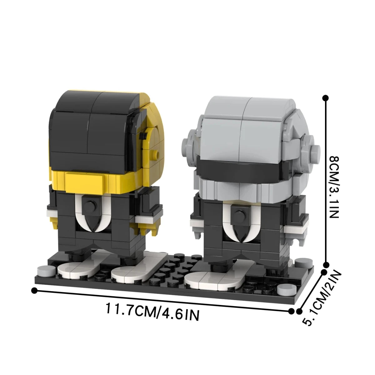 Brickheadz Daft Punk - CreatiBrick