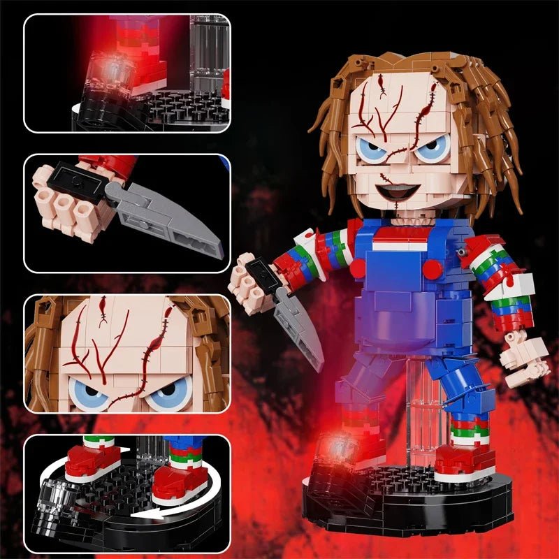 Figurine à Construire Chucky - CreatiBrick