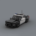LEGO Police Crown Victoria Moc