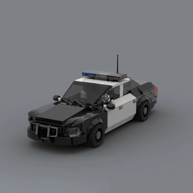 LEGO Police Crown Victoria Moc - CreatiBrick