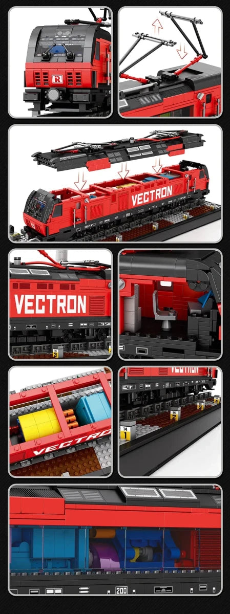 Maquette Train à Construire - CreatiBrick