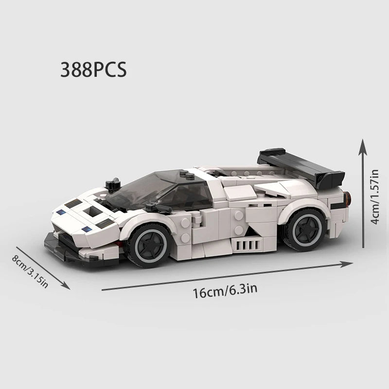 LEGO Lamborghini Diablo Moc - CreatiBrick