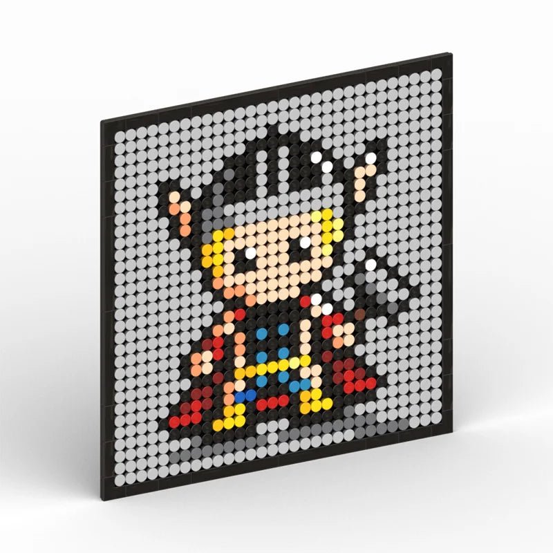 Pixel Art Thor - CreatiBrick