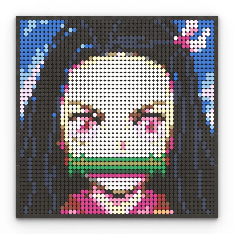 Pixel Art Demon Slayer Zenuko - CreatiBrick