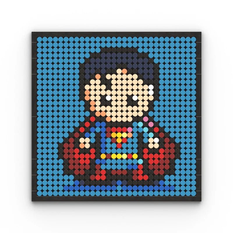 Pixel Art Superman - CreatiBrick